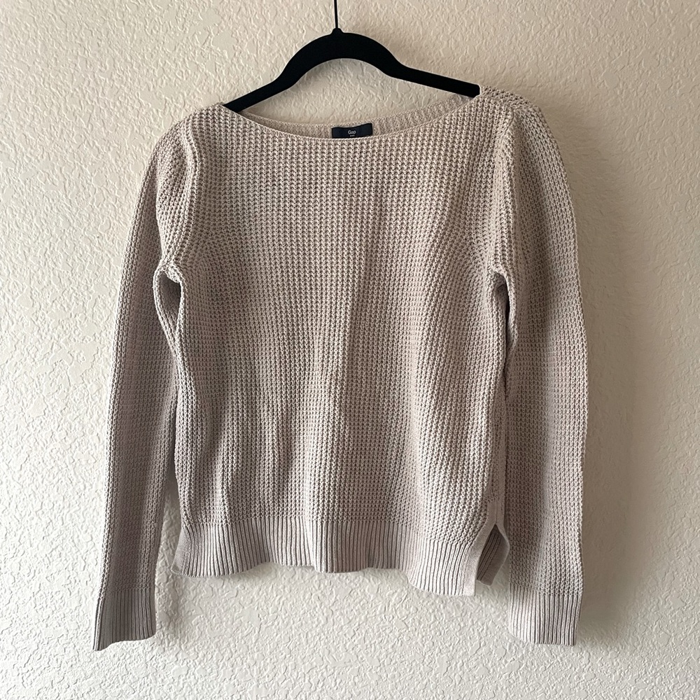 Gap Cream Knit Sweater